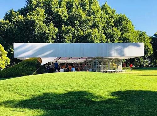 2017 MPavilion。圖片來(lái)自 OMA 建筑事務(wù)所。