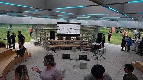2017 MPavilion。圖片來(lái)自 OMA 建筑事務(wù)所。