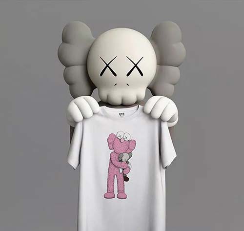 KAWS 與 優(yōu)衣庫 合作T恤