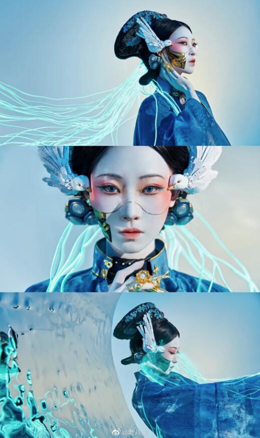 留學(xué)作品集怎么加賽博朋克風(fēng)？