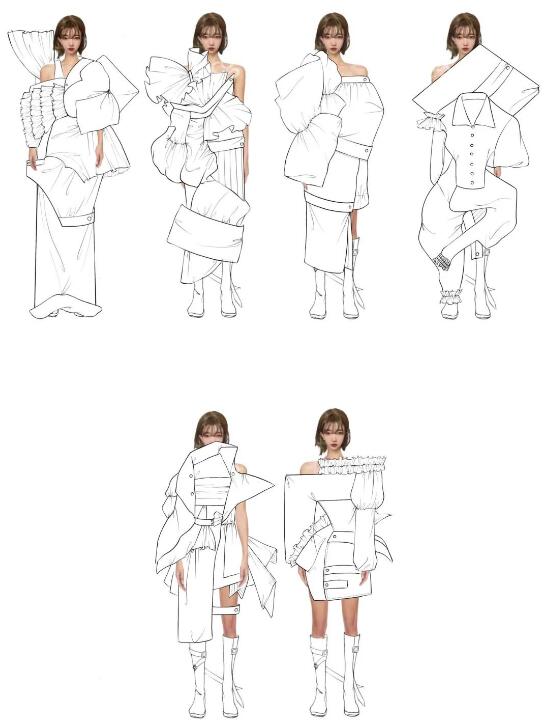 邱同學(xué)服裝設(shè)計作品集