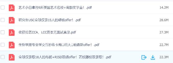 錄取作品集案例大盤點(diǎn)